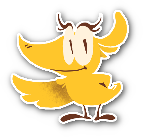 Pecky Pecky, the tertiary main character of Dinaura